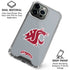 Washington State University WSU Cougars iPhone 16 Pro Max Clear Case