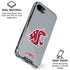 Washington State University WSU Cougars iPhone 16e Clear Case