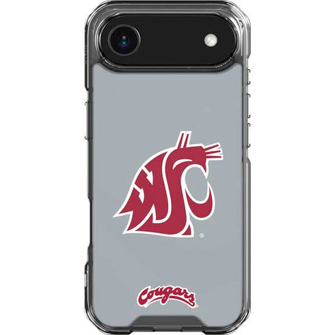 Washington State University WSU Cougars iPhone 17 Air Clear Case