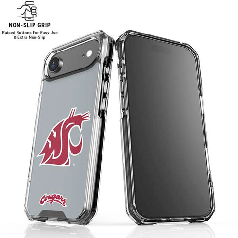 Washington State University WSU Cougars iPhone 17 Air Clear Case