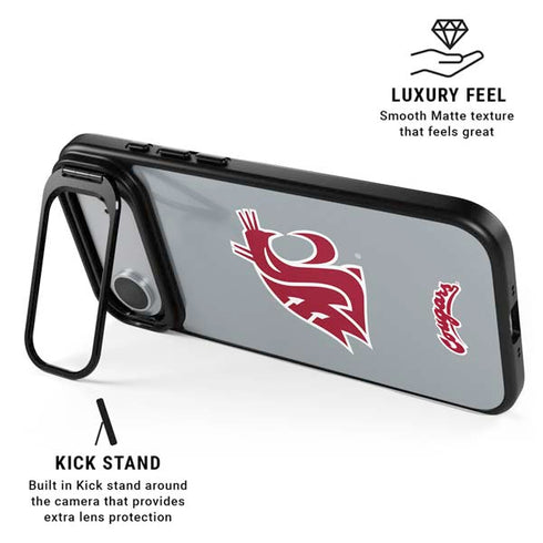Washington State University WSU Cougars iPhone 17 Air Kickstand Case