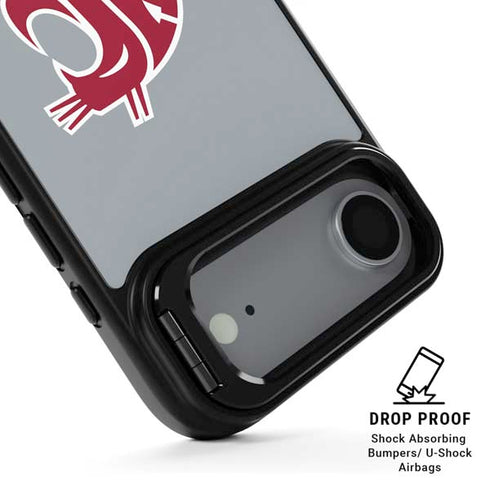 Washington State University WSU Cougars iPhone 17 Air Kickstand Case