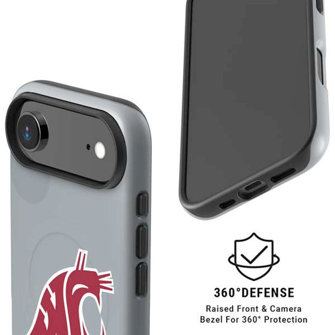 Washington State University WSU Cougars iPhone 17 Air Magsafe Impact Case