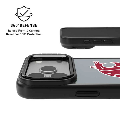 Washington State University WSU Cougars iPhone 17 Pro Kickstand Case