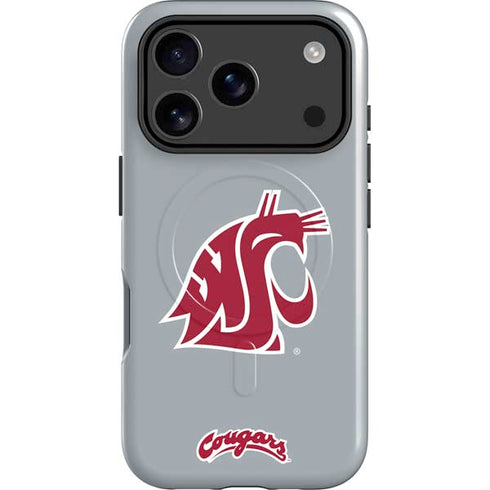 Washington State University WSU Cougars iPhone 17 Pro Max Magsafe Impact Case