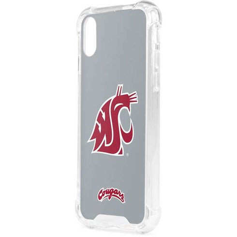 Washington State University WSU Cougars iPhone XS Clear Case