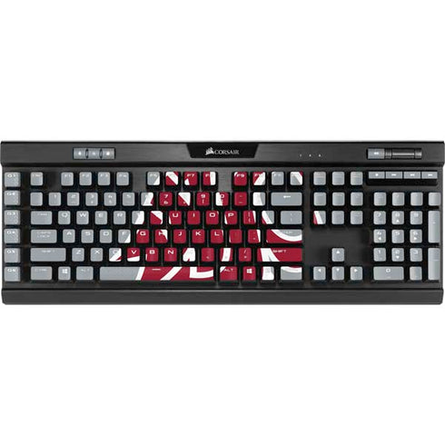 Washington State University WSU Cougars K95 RGB PLATINUM Mechanical Gaming Keyboard Skin
