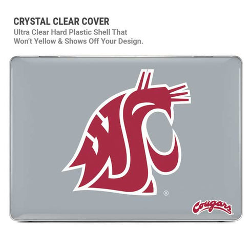 Washington State University WSU Cougars MacBook Pro 16in (2021-25) Case plus Skin