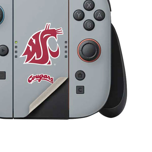 Washington State University WSU Cougars Nintendo Switch 2 (2025) Joy-Con Controller Skin