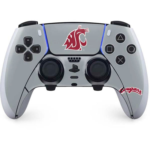 Washington State University WSU Cougars PS5 DualSense Edge Pro Controller Skin