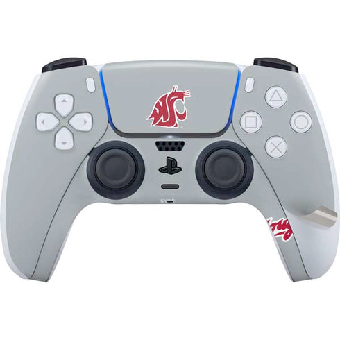 Washington State University WSU Cougars PS5 Pro Bundle Skin