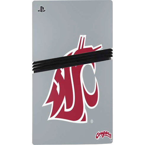 Washington State University WSU Cougars PS5 Pro Console Skin