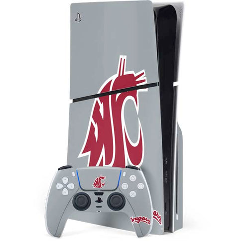 Washington State University WSU Cougars PlayStation PS5 Skins