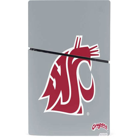 Washington State University WSU Cougars PS5 Slim Digital Edition Console Skin