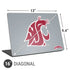 Washington State University WSU Cougars Universal Laptop 16in (13 x 9.4in) Skin