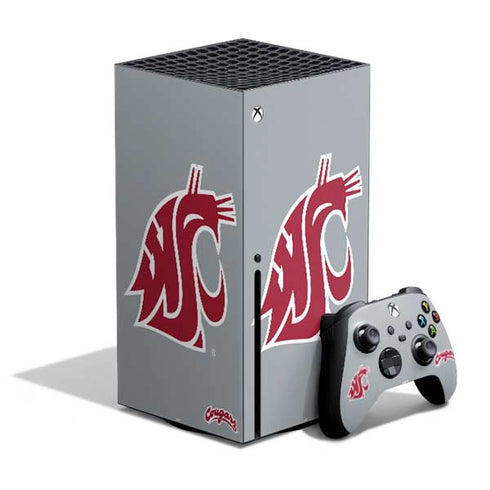 WSU Cougars Logo Xbox Series X Bundle Skin