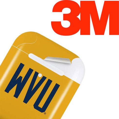 West Virginia University WVU Apple AirPods Skin