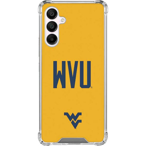 West Virginia University WVU Galaxy A16 5G Clear Case
