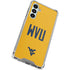West Virginia University WVU Galaxy A16 5G Clear Case