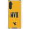 West Virginia University WVU Galaxy A17 Clear Case