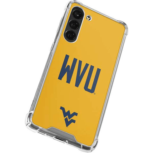 West Virginia University WVU Galaxy S24 FE Clear Case