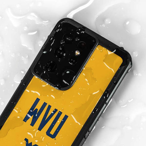West Virginia University WVU Galaxy S24 Ultra Waterproof Case