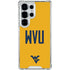 West Virginia University WVU Galaxy S25 Ultra Clear Case