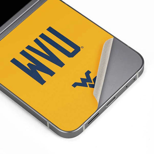 West Virginia University WVU Galaxy Z Flip6 Skin