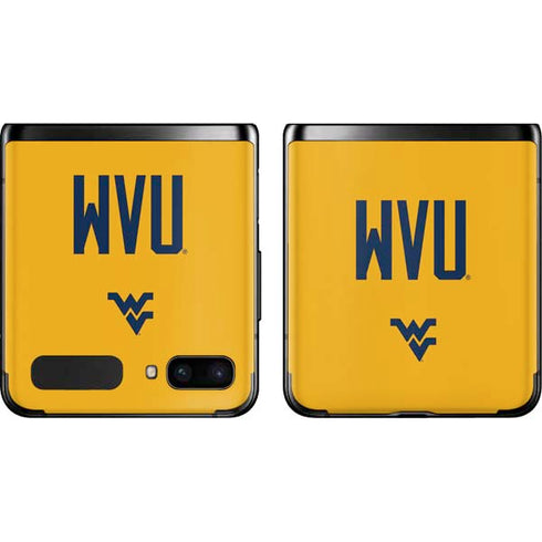 West Virginia University WVU Galaxy Z Flip Skin