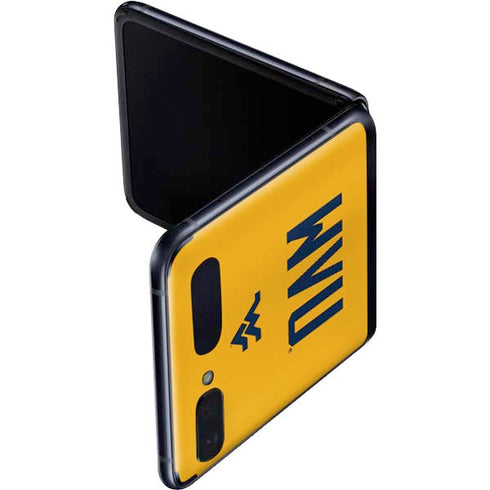 West Virginia University WVU Galaxy Z Flip Skin