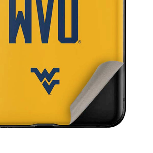 West Virginia University WVU Galaxy Z Flip Skin