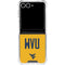 West Virginia University WVU Galaxy Z Flip7 Clear Case