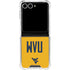 West Virginia University WVU Galaxy Z Flip7 Clear Case