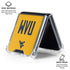 West Virginia University WVU Galaxy Z Flip7 Clear Case