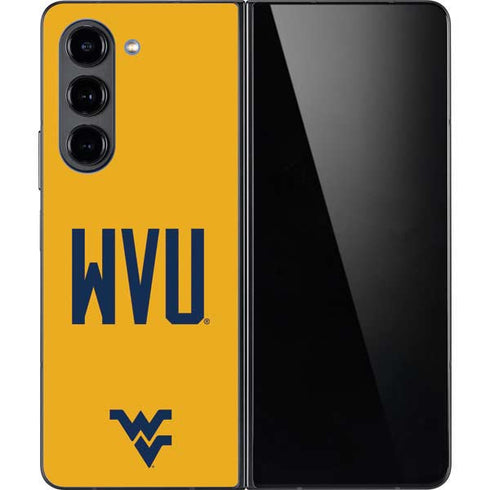 West Virginia University WVU Galaxy Z Fold5 5G Skin