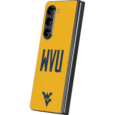 West Virginia University WVU Galaxy Z Fold5 5G Skin