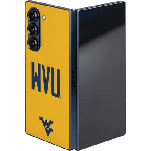 West Virginia University WVU Galaxy Z Fold6 Skin