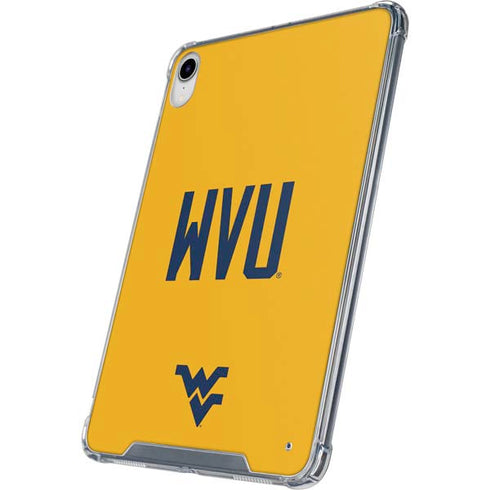 West Virginia University WVU iPad 11th Gen (2025) Clear Case