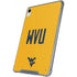 West Virginia University WVU iPad 11th Gen (2025) Clear Case