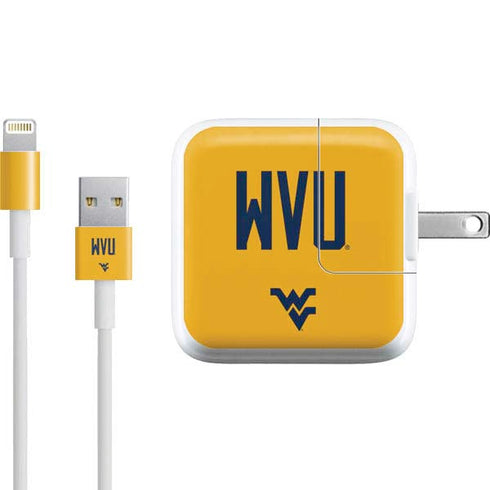 West Virginia University WVU iPad Charger (10W USB) Skin