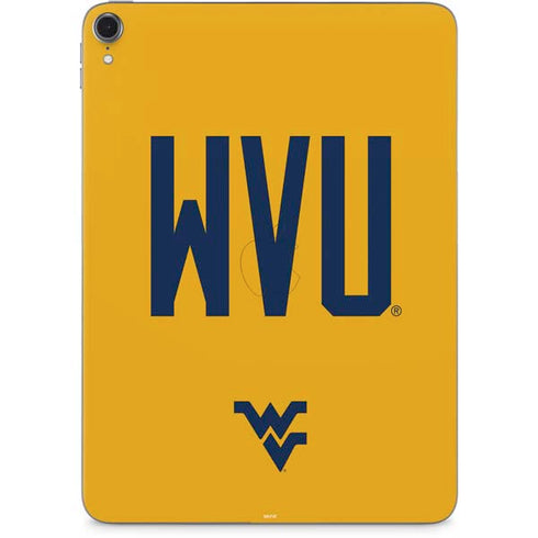 West Virginia University WVU Apple iPad Pro Skin