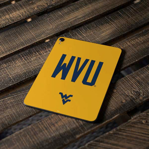 West Virginia University WVU Apple iPad Pro Skin