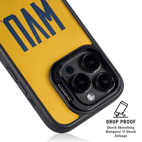 West Virginia University WVU iPhone 13 Pro Kickstand Case
