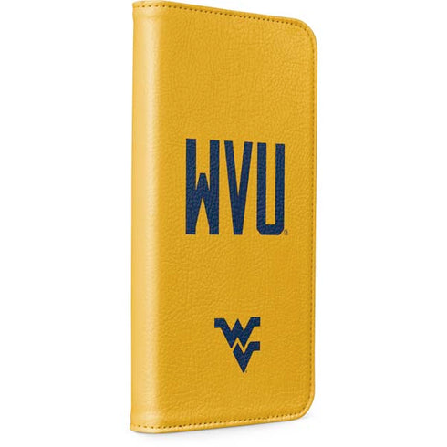 West Virginia University WVU iPhone 15 Pro Folio Case