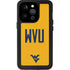 West Virginia University WVU iPhone 15 Pro Waterproof Case
