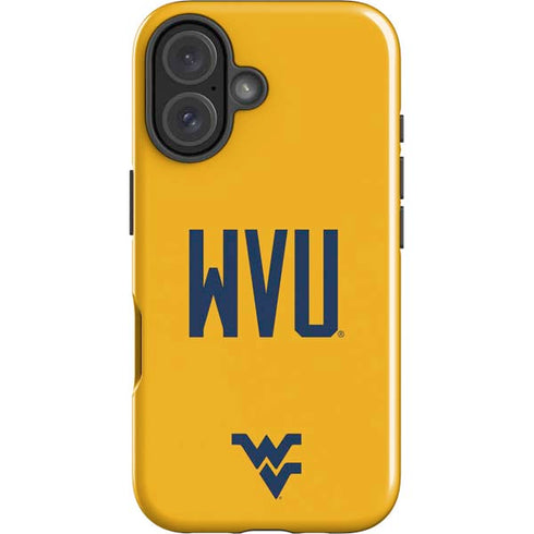 West Virginia University WVU iPhone 16 Impact Case