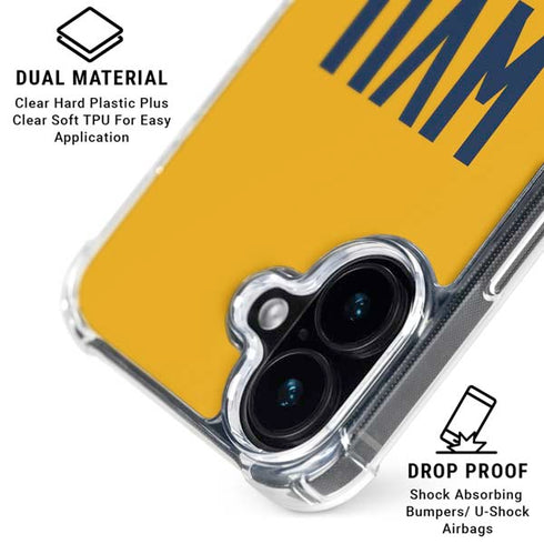 West Virginia University WVU iPhone 16 MagSafe Case