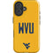 West Virginia University WVU iPhone 16 Plus Impact Case