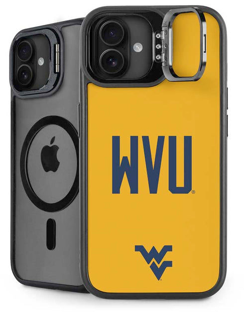 West Virginia University WVU iPhone 16 Plus Kickstand Case