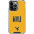 West Virginia University WVU iPhone 16 Pro Clear Case